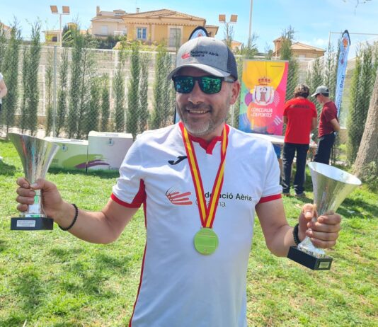 Rafael Rosa es Campeón de España de Parapente Precisión 2022