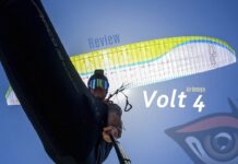 Review: Parapente Volt 4 de Air Design, EN C de dos bandas