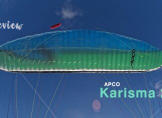 Probando el parapente APCO Karisma 2