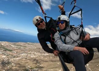 Video: Pilotar el parapente con una mano