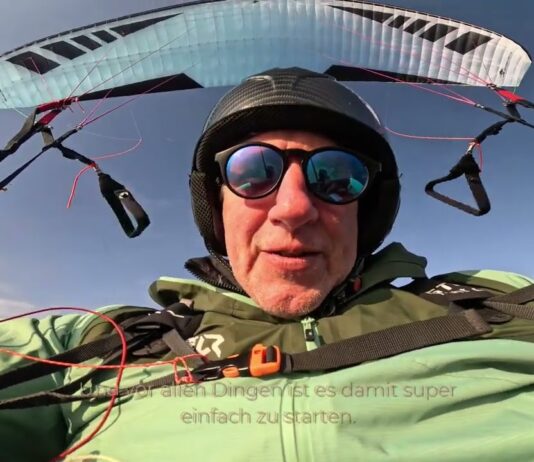 Profly Leelo-X el primer parapente EN-B de dos líneas Profly Leeloo X, el primer parapente B de dos bandas.