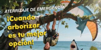 Parapente: Los arboles han salvado más vidas que los paracaidas.