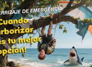 Parapente: Los arboles han salvado más vidas que los paracaidas.