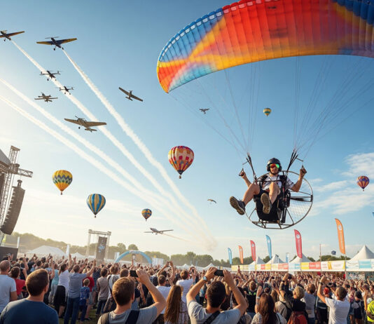 OK AIR FEST 2025: El paramotor, protagonista en El Reno, Oklahoma Ok AIr Fest Oklahoma