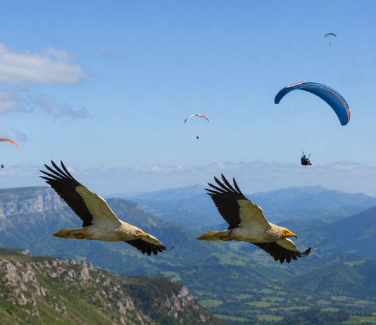 Alimoche y parapentes, Ojovolador y la comunidad de pilotos de parapente denuncian públicamente a la organización Ekologistak Martxan Alimoches y parapentes