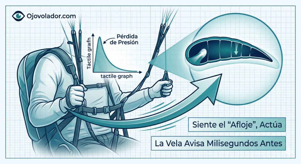 ¿Por qué colapsa un parapente en un segundo? La anatomía de una plegada "súbita" 1 pilotaje activo01