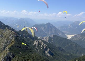 Baptiste Lambert y Alexia Fischer ganan la Copa del Mundo de Parapente en Gemona Copa del Mundo de Parapente en Gemona