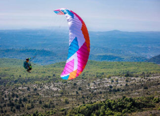 BGD lanza Kiss 2, una vela de montaña ultraligera con modo parakite integrado BGD Kiss 2