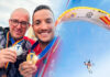 Moncho, campeón de Europa de parapente de precisión tras un tenso desempate con Ivan Pavlov Moncho, campeón de Europa de parapente de precisión