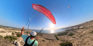 Level Wings Fuze · Bitácora #1: volver a ser novato en mi primer vuelo en parakite Level wings Fuze en los primeros contactos