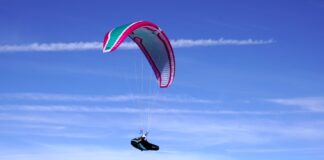 Level Wings Falcon: así es su vela EN B de 2,5 líneas para dar el salto al cross-country Level Wings Falcon en vuelo sobre los Alpes del sur
