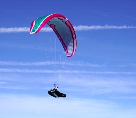 Level Wings Falcon: así es su vela EN B de 2,5 líneas para dar el salto al cross-country Level Wings Falcon en vuelo sobre los Alpes del sur