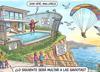 Parapente en Son Verí y el síndrome del cielo privado: ¿lo siguiente será multar a las gaviotas? Parapente en Son Verí, Mallorca